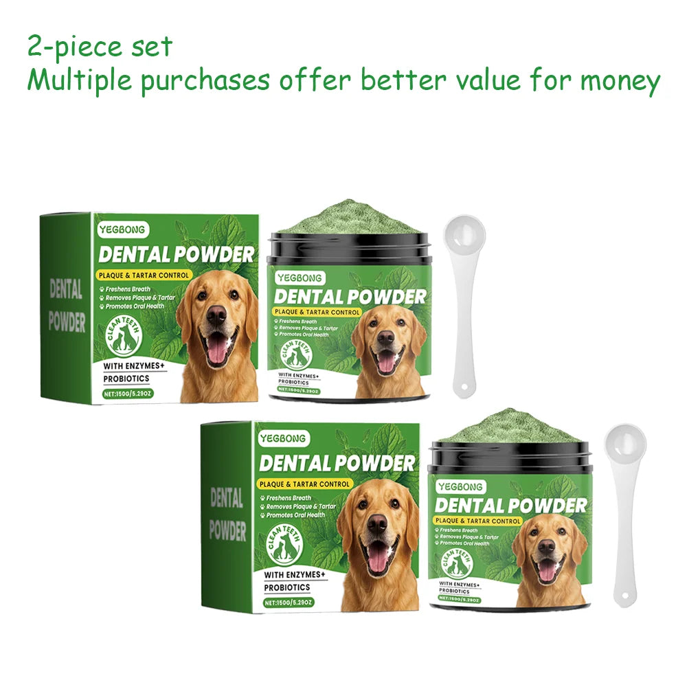 Tooth-cleaning powder for dogs ™