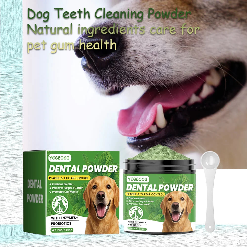 Tooth-cleaning powder for dogs ™