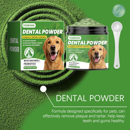 Tooth-cleaning powder for dogs ™