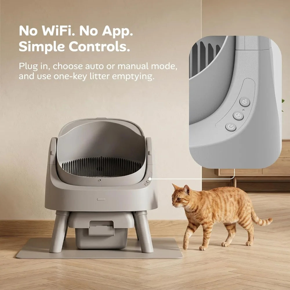 Automatic self-cleaning cat litter box ™
