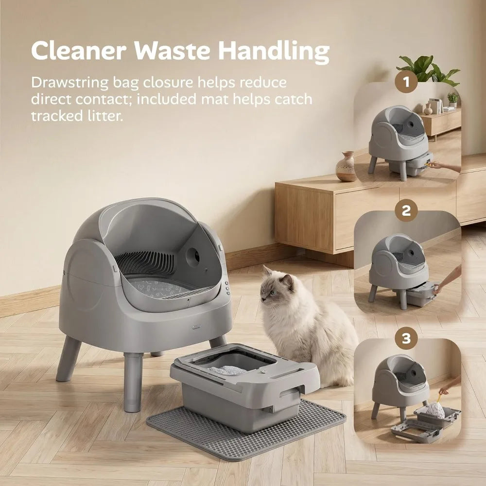 Automatic self-cleaning cat litter box ™